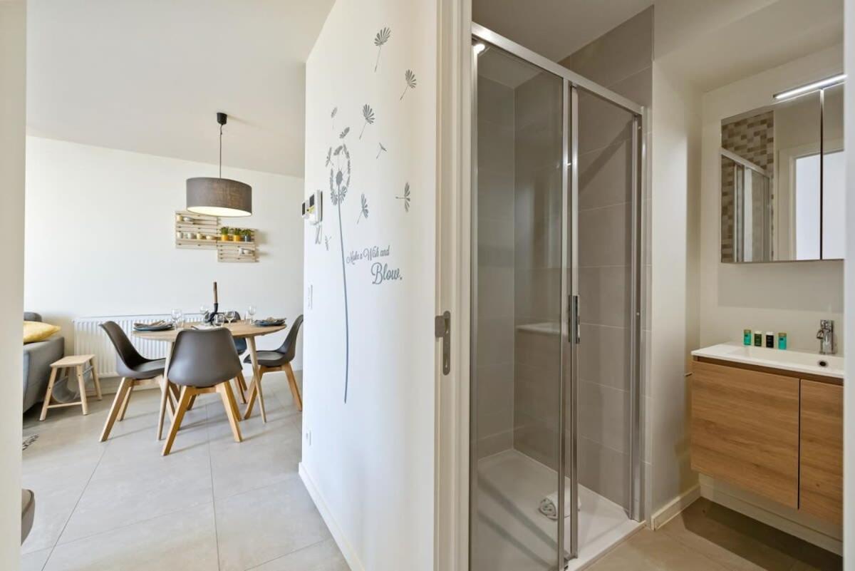 Huswell - Apartment With Natural Swimming Pool ミデルケルケ エクステリア 写真