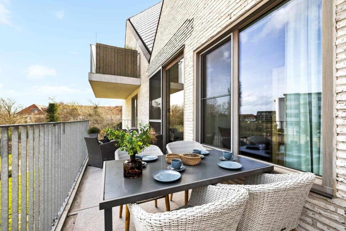 Huswell - Apartment With Natural Swimming Pool ミデルケルケ エクステリア 写真